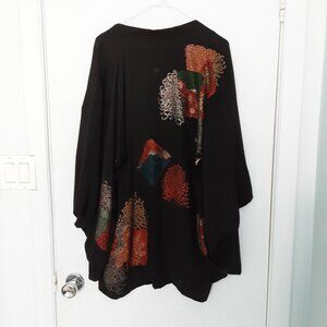 Japanese kimono Haori vintage, handmade, silk